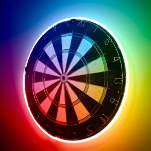 Dartboard Neon Light-Color Select
