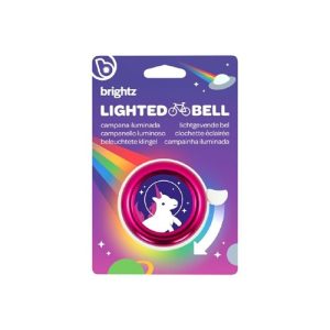Lighted Bell-Pink w/:Unicorn Icon