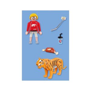 Playmobil – Dierentuin: Tijger en bezoeker