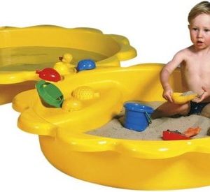 Zonnebloem (set van 2) zwembad/zandbak – geel