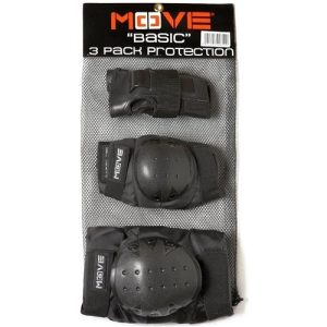 Beschermset 3-Pack Senior Basic (zwart) – medium