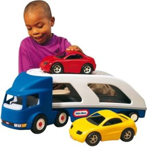 Little Tikes Big Car Carrier – blauw/grijs