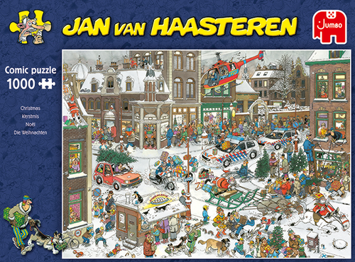 Jan van Haasteren Kerstmis 1000 stukjes - Afbeelding 6