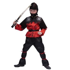 Ninja Blackbelt kostuum – Maat 104