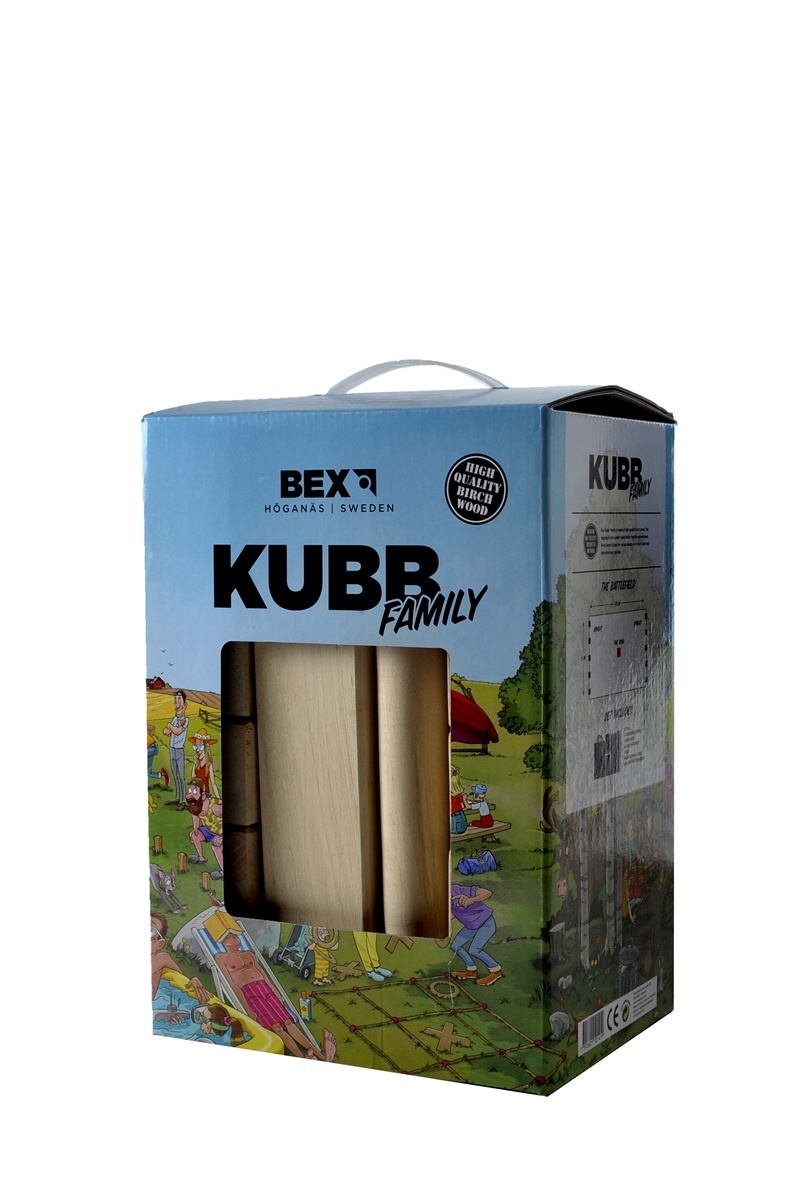 Kubb Family - Berkenhout - Afbeelding 3