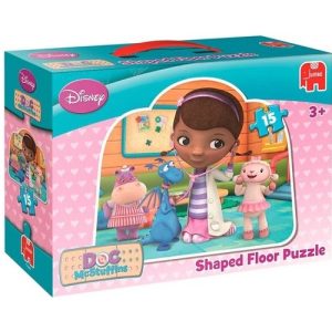 Vloerpuzzel 15st Doc McStuffins