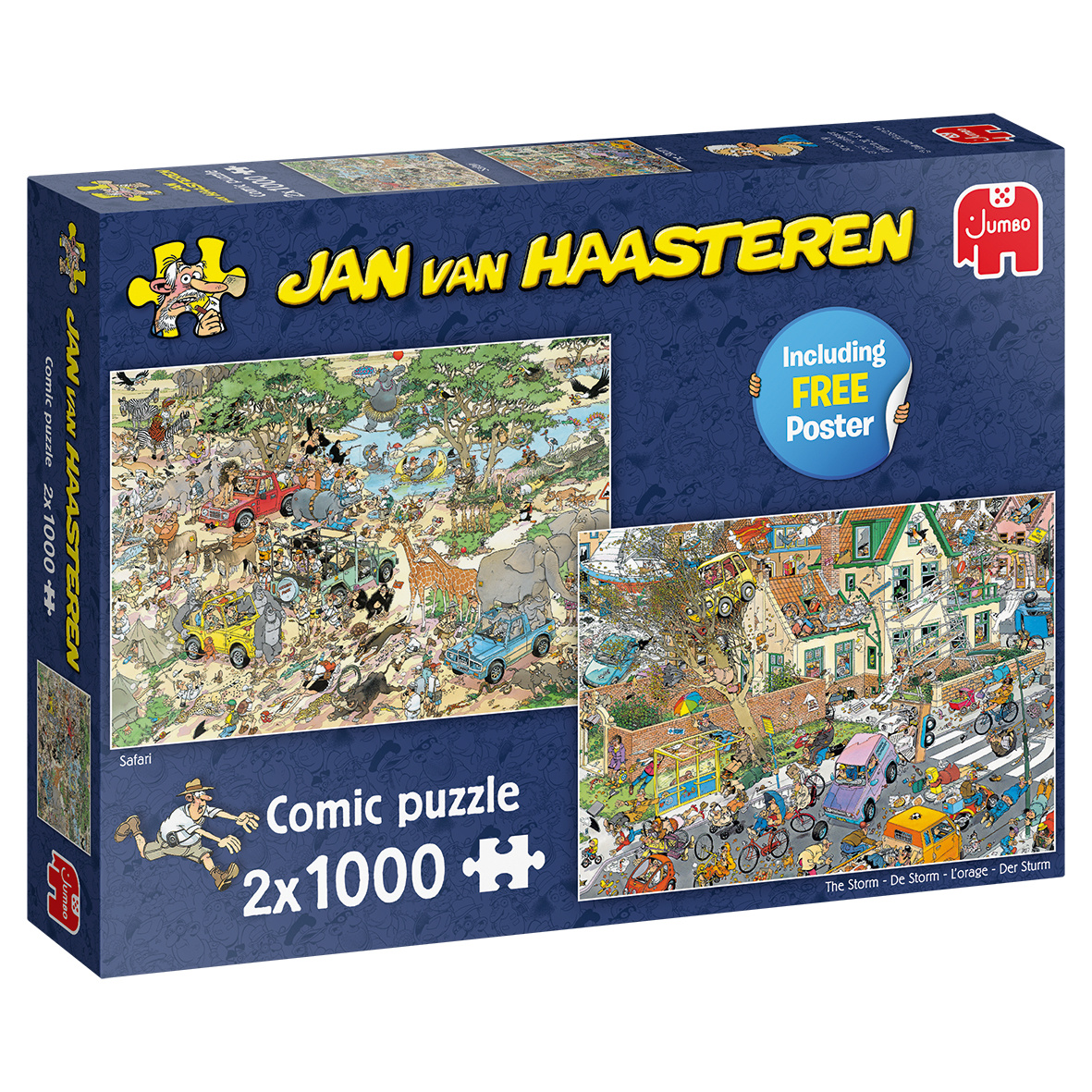 Jan van Haasteren - Safari & Storm (2x1000stuks)