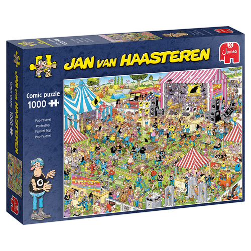 Jan van Haasteren - Popfestival (1000stuks)