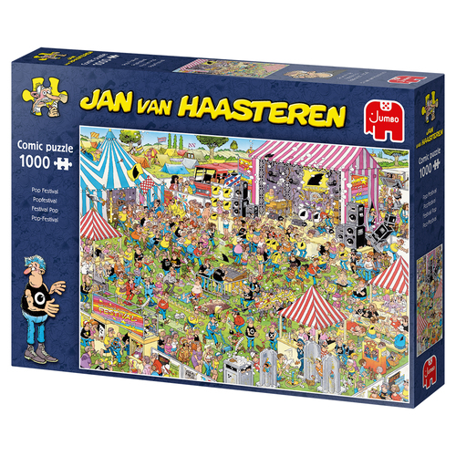 Jan van Haasteren - Popfestival (1000stuks) - Afbeelding 5