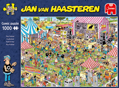 Jan van Haasteren - Popfestival (1000stuks) - Afbeelding 6