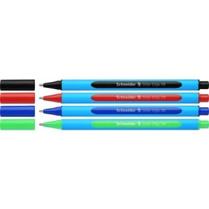 Balpen Schneider Slider Edge XB Etui 4stuks