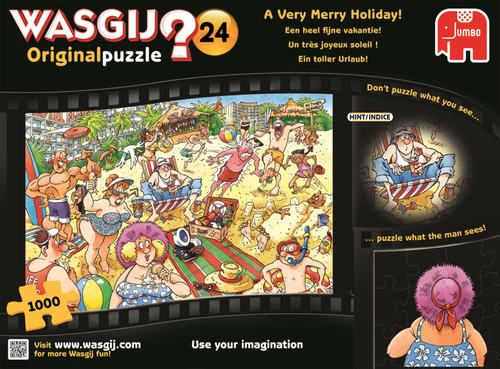 Wasgij Original 24: Een heel fijne vakantie! (1000 stukjes) - Afbeelding 4