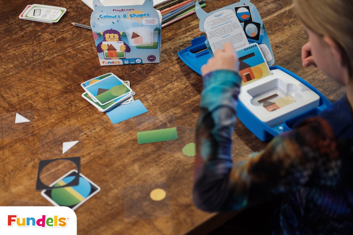 Fundels Kleuren en Vormen - Educatief kaartspel - Afbeelding 2