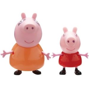 Peppa Pig – Figuur (groot & klein) 2-pack