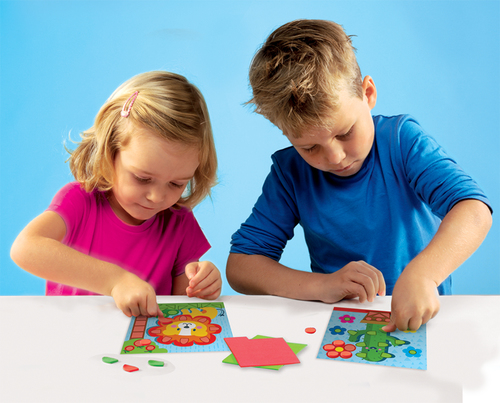 SES Creative - Ik leer knippen, mozaïeken en prikken - Afbeelding 3
