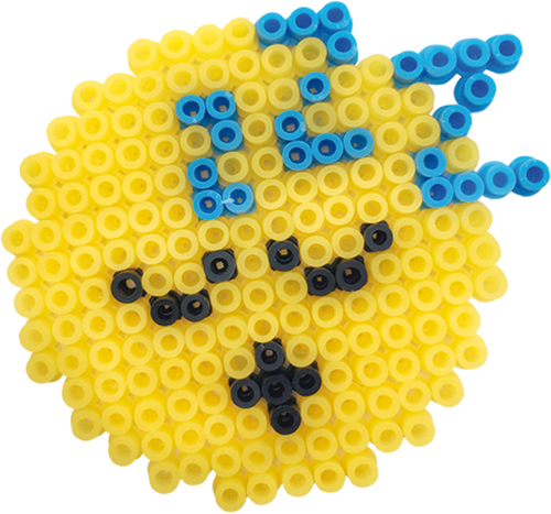 SES Creative - Beedz - Strijkkralen Emoticons - Afbeelding 6