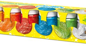 SES Creative – Plakkaatverf 6x50ml – Glitter