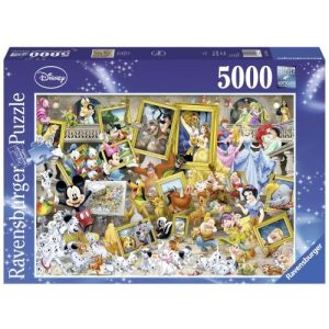 Puzzel (5000stuks) – Disney – Mickey als kunstenaar