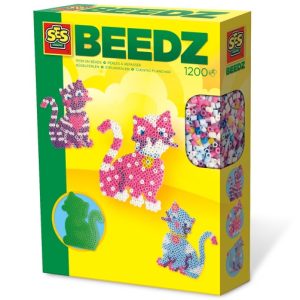 SES Creative – Beedz – Strijkkralen Fantasie kat