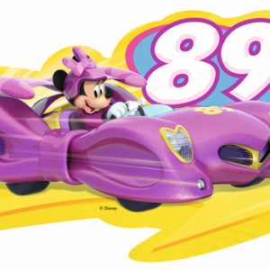 Jumbo – Vormenpuzzel 4-in-1 (14/16/18/20stuks) – Disney Mickey Racers