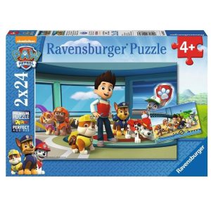 Ravensburger – Puzzel (2x24stuks) Paw Patrol – Hulpvaardige speurneuzen
