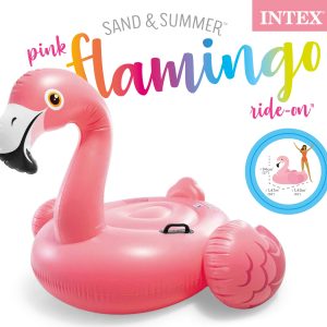 Roze Flamingo Ride-On (142cmx137cm)