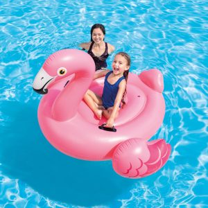Roze Flamingo Ride-On (142cmx137cm)