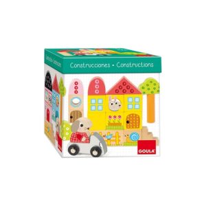 Goula – Blocks (houten gekleurde blokken) – 40stuks