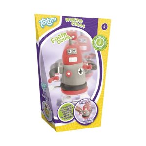 Foam Dough Walking Robot – rood/grijs