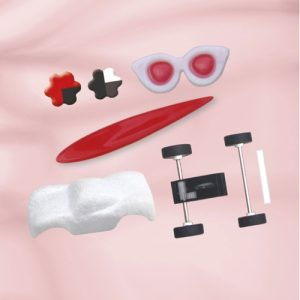 Foam Dough Racing Car – rood
