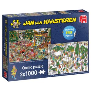 Jan van Haasteren – Kerstcadeautjes (2x1000stuks)