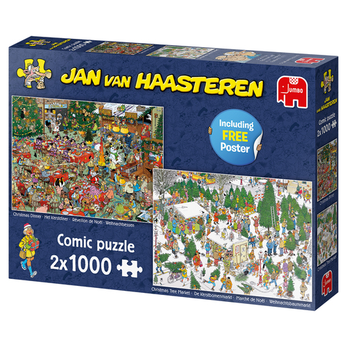 Jan van Haasteren - Kerstcadeautjes (2x1000stuks) - Afbeelding 6