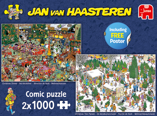 Jan van Haasteren - Kerstcadeautjes (2x1000stuks) - Afbeelding 7