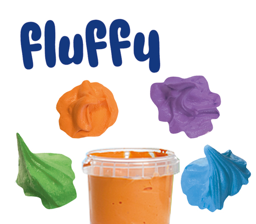 SES Creative - My First - Fluffy vingerverf 4x120ml - Afbeelding 2