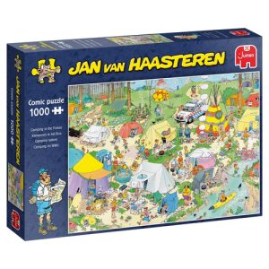 Jan van Haasteren – Kamperen in het bos (1000stuks)
