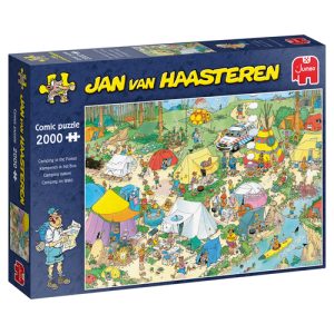 Jan van Haasteren – Camping in the Forest (2000stuks)