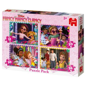 Puzzel 4-in-1 (12/20/30/36stuks) Disney Juniors Fancy Nancy