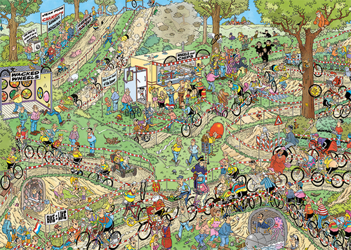 Jan van Haasteren - WK Veldrijden (1000stuks) - Afbeelding 2