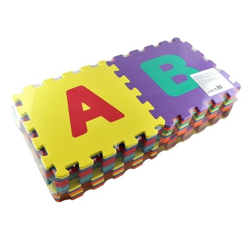 Mat EVA (foam) ALFABET - 26stuks