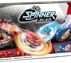 Spinner M.A.D. Duo Battle Pack – Firestorm vs. Mega Wave