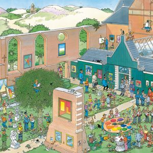 Jan van Haasteren De Kunstmarkt 2000 stukjes