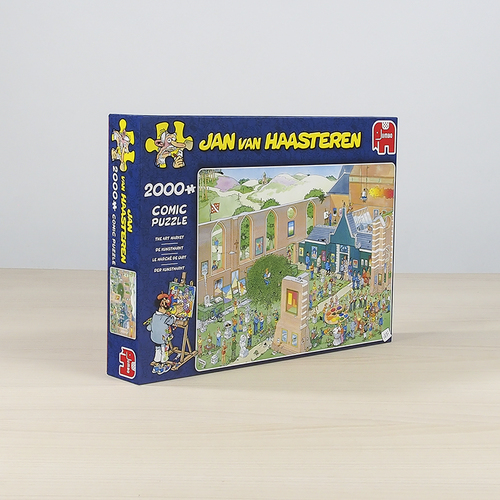 Jan van Haasteren De Kunstmarkt 2000 stukjes - Afbeelding 6