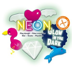Klei – Neon en Glow-in-the-Dark 4x90gr