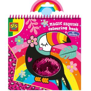 SES Creative – Kleurboek – Magic pailletten