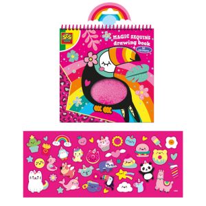SES Creative – Kleurboek – Magic pailletten