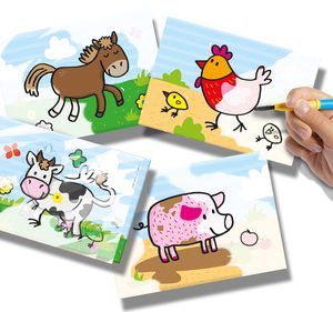 SES Creative – My First – Kleuren met water – Boerderijdieren
