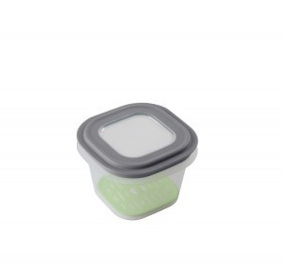 Sigma Home Vershouddoos 0,8L met FreshTray - transparant/donkergrijs