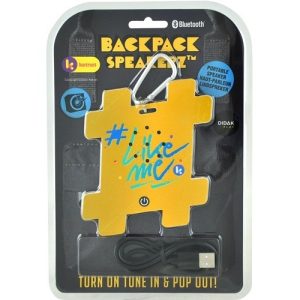 #LikeMe – Muy Pop Backpack Speaker (geel)