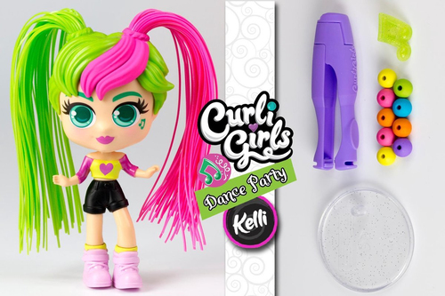 Curli Girls Single Set - Dance Party Kelli - Afbeelding 3