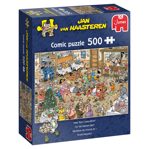 Jan van Haasteren - Op het nieuwe jaar! (500stuks)